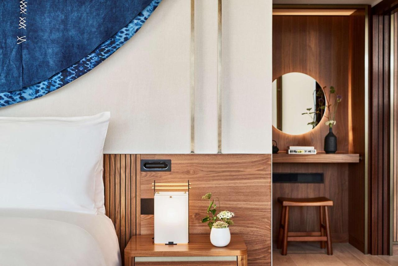 Nobu Hotel Barcelona Luaran gambar A bedroom at the hotel