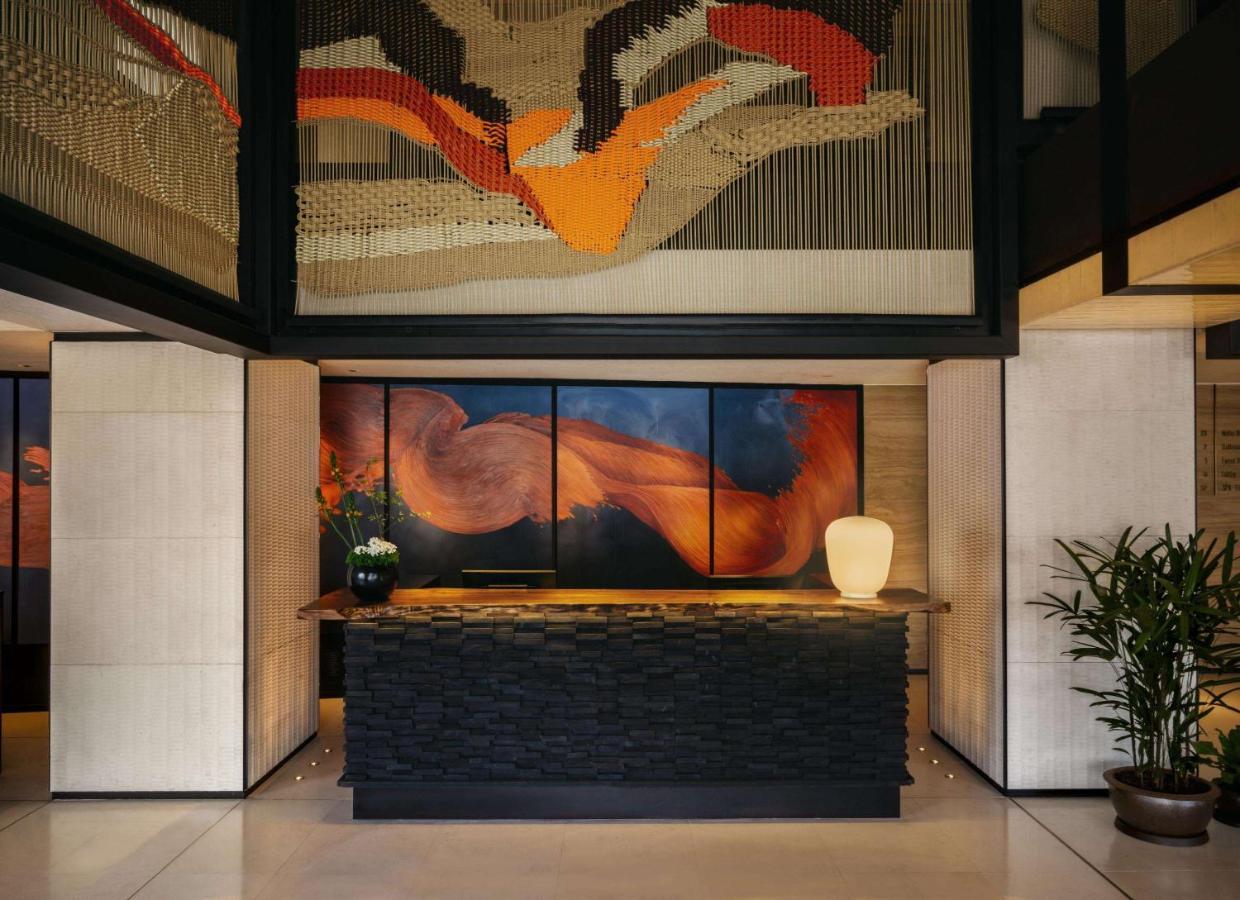 Nobu Hotel Barcelona Luaran gambar The lobby of the hotel