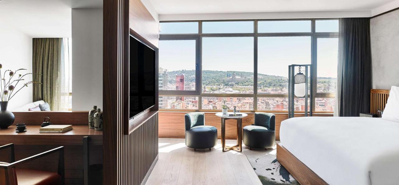 Nobu Hotel Barcelona Luaran gambar A guest room at the hotel