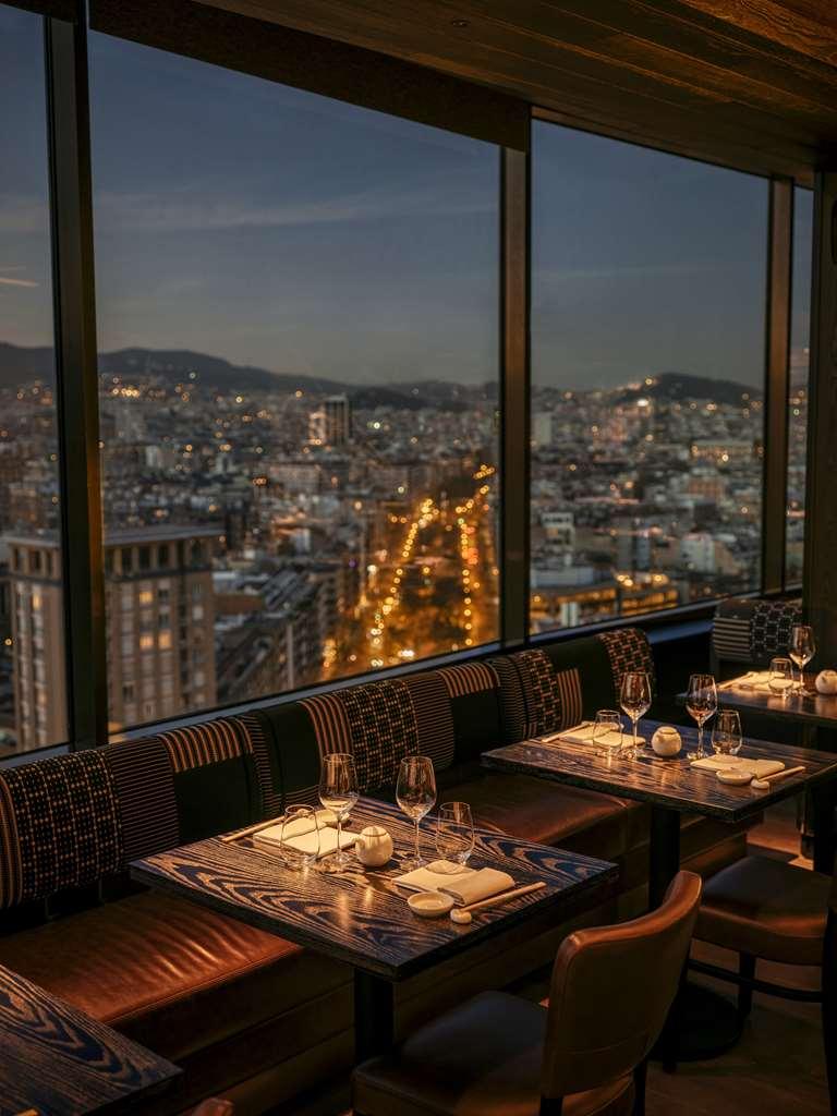 Nobu Hotel Barcelona Restoran gambar View from the restaurant